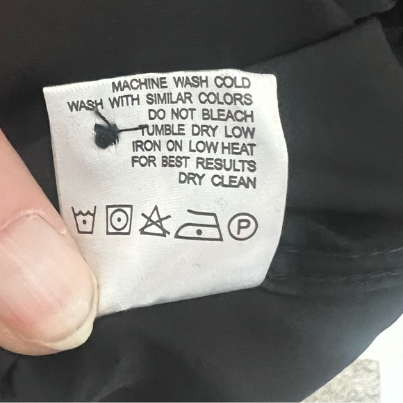 NWOT Flex Luxury Collection Mens 3X Black Dress Shirt Button Down - Picture 8 of 9